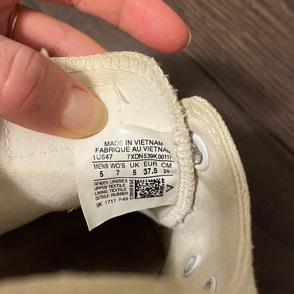 Chuck Taylor Converse All Star Mono Canvas Low Top - Picture 4 of 4